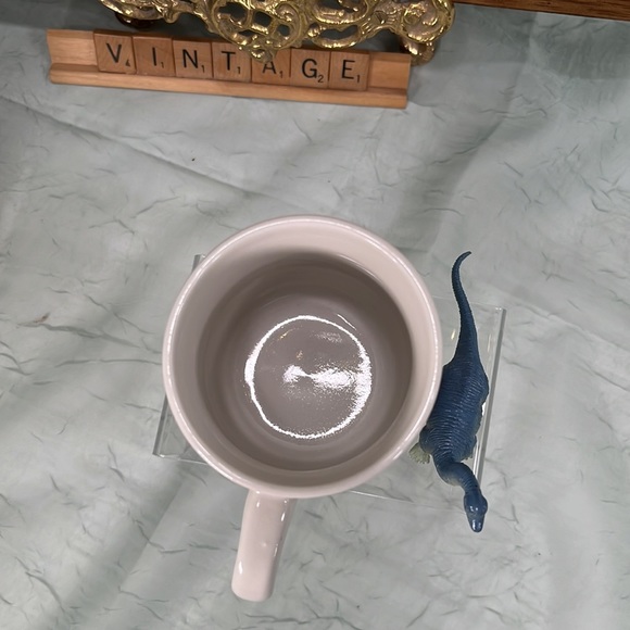 Finest Ceramics Floral Pink Roses and Green Leaves Vintage Mug - Picture 5 of 7